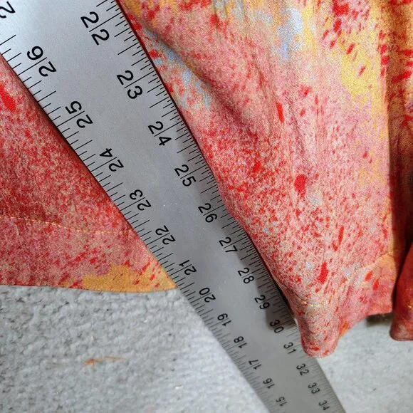 Free People Seduction Jumpsuit Women's S Multicolor Tie-Dye Halter Neck Wide Leg - Picture 8 of 15